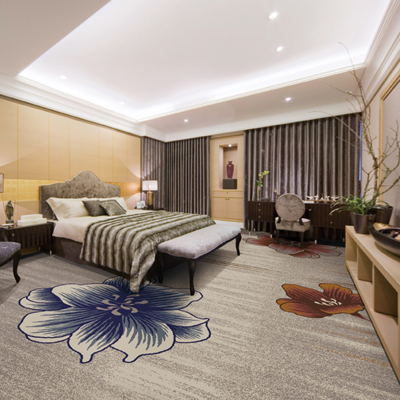 Printed Carpet For Guest Room